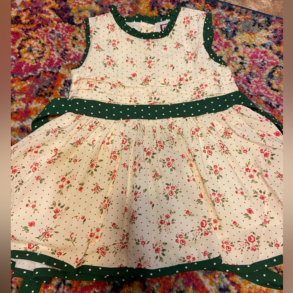SweetHoney Christmas Dress, size 3T. NWOT.
